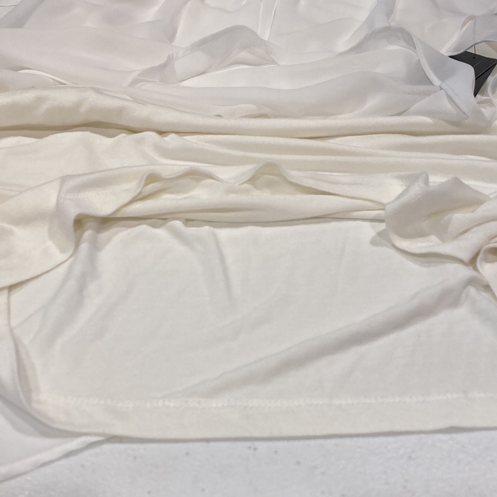 NWT Large AGB Ivory Layered Top (ABBA) - Picture 8 of 12